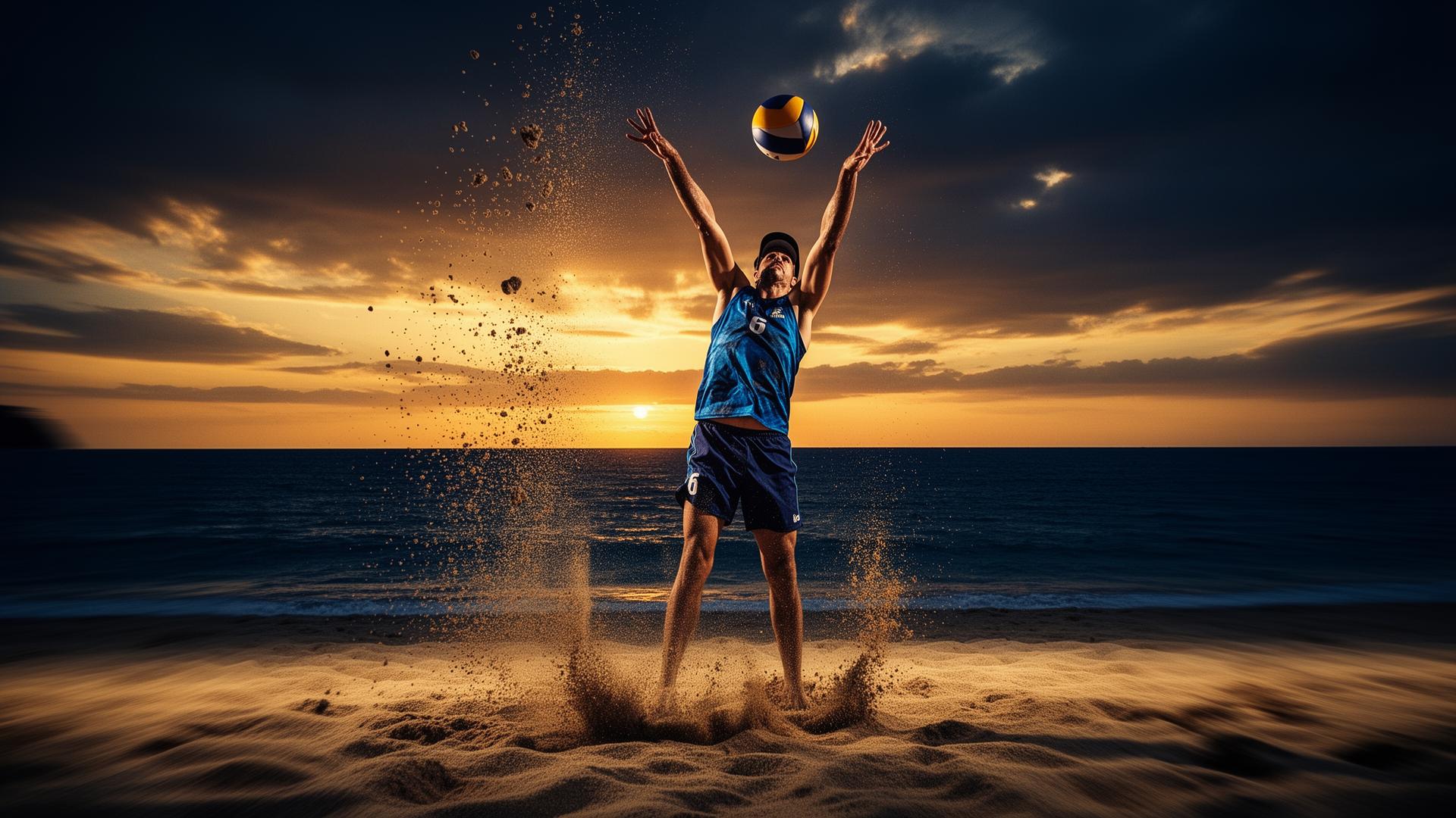 Onde a areia vira competição